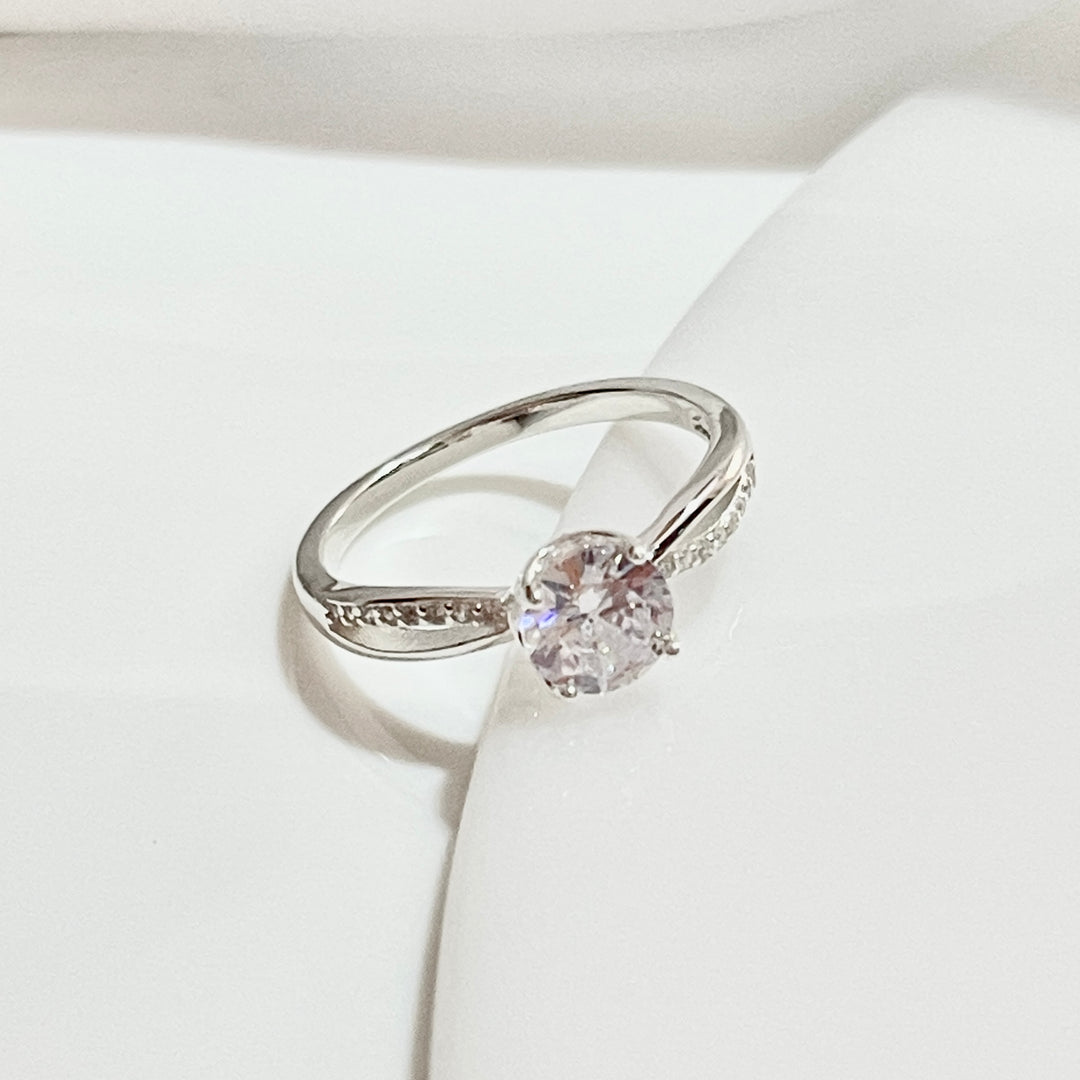 Anillo de Compromiso Entrelazado ✨Plata 925 | Nicola Joyería 