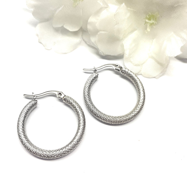 Argollas Acero ⭐️ Labradas