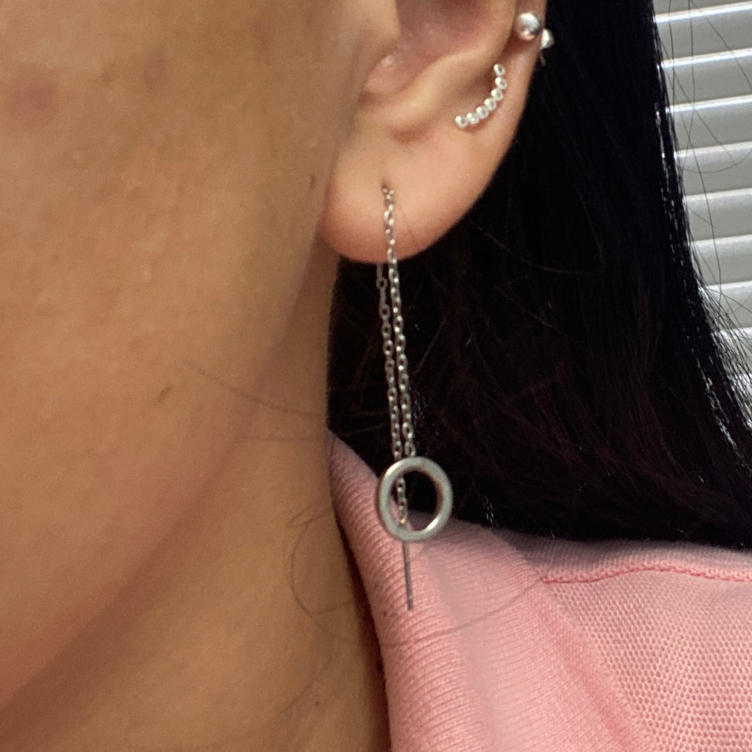 Aretes Acero ⚪️ Aguja