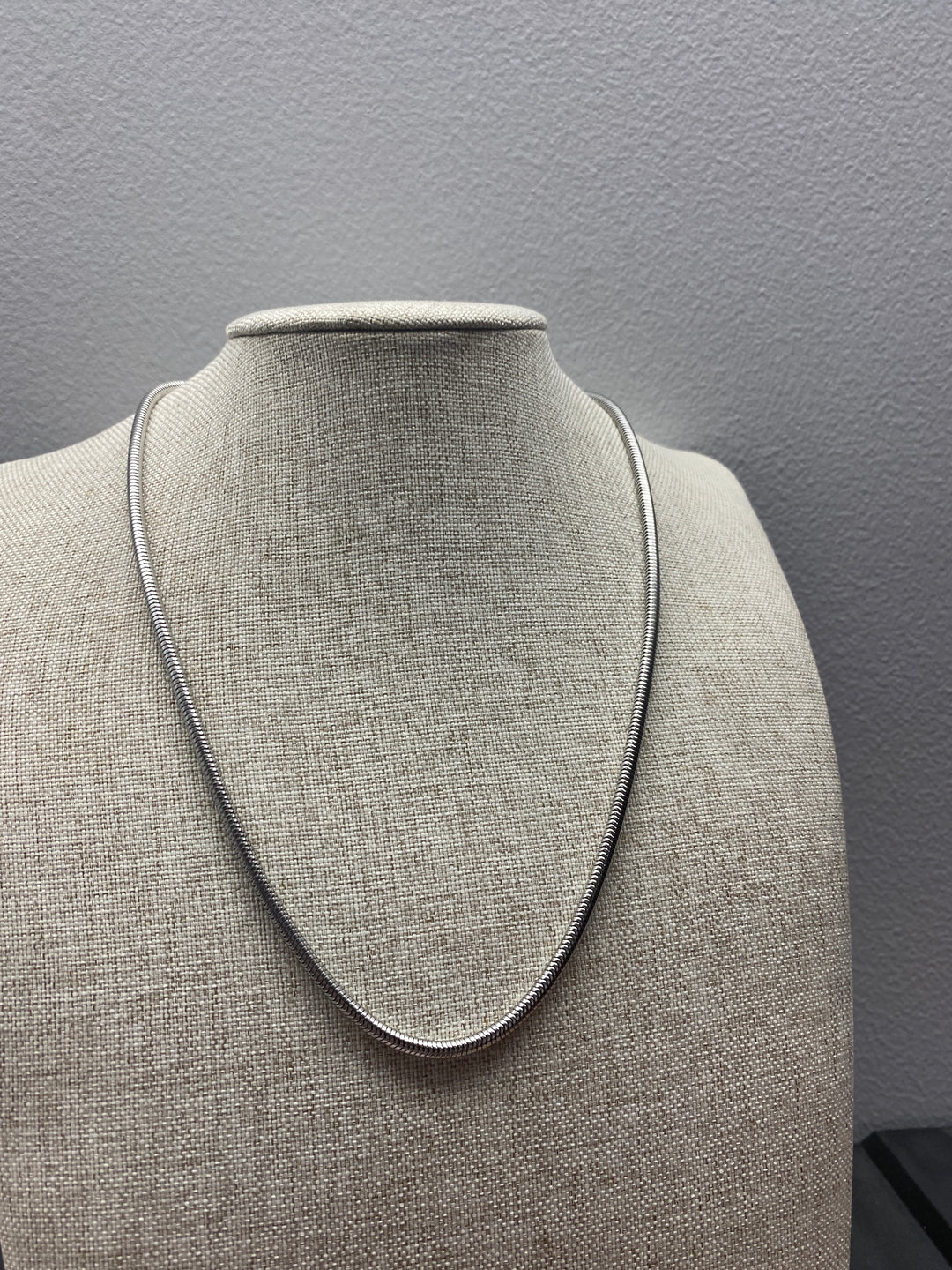 Cadena Acero 🐁 Cola Ratón 3.2MM Plateada | Nicola Joyería