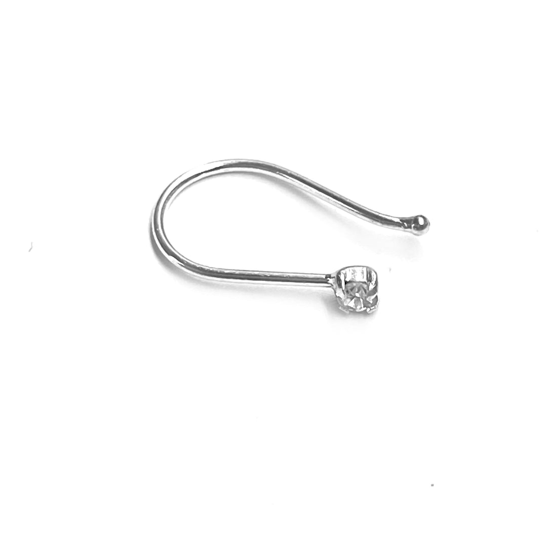 Piercing Argolla de Nariz Plata Ajustable