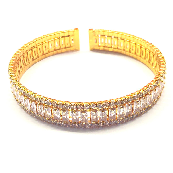 Pulsera Acero 💛 Aro Dorado
