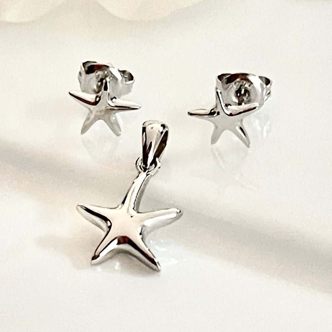 Juego Plata 💫 Estrella Mar | Nicola Joyería 