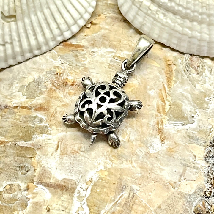 Dije de Plata Tortugas Lisas