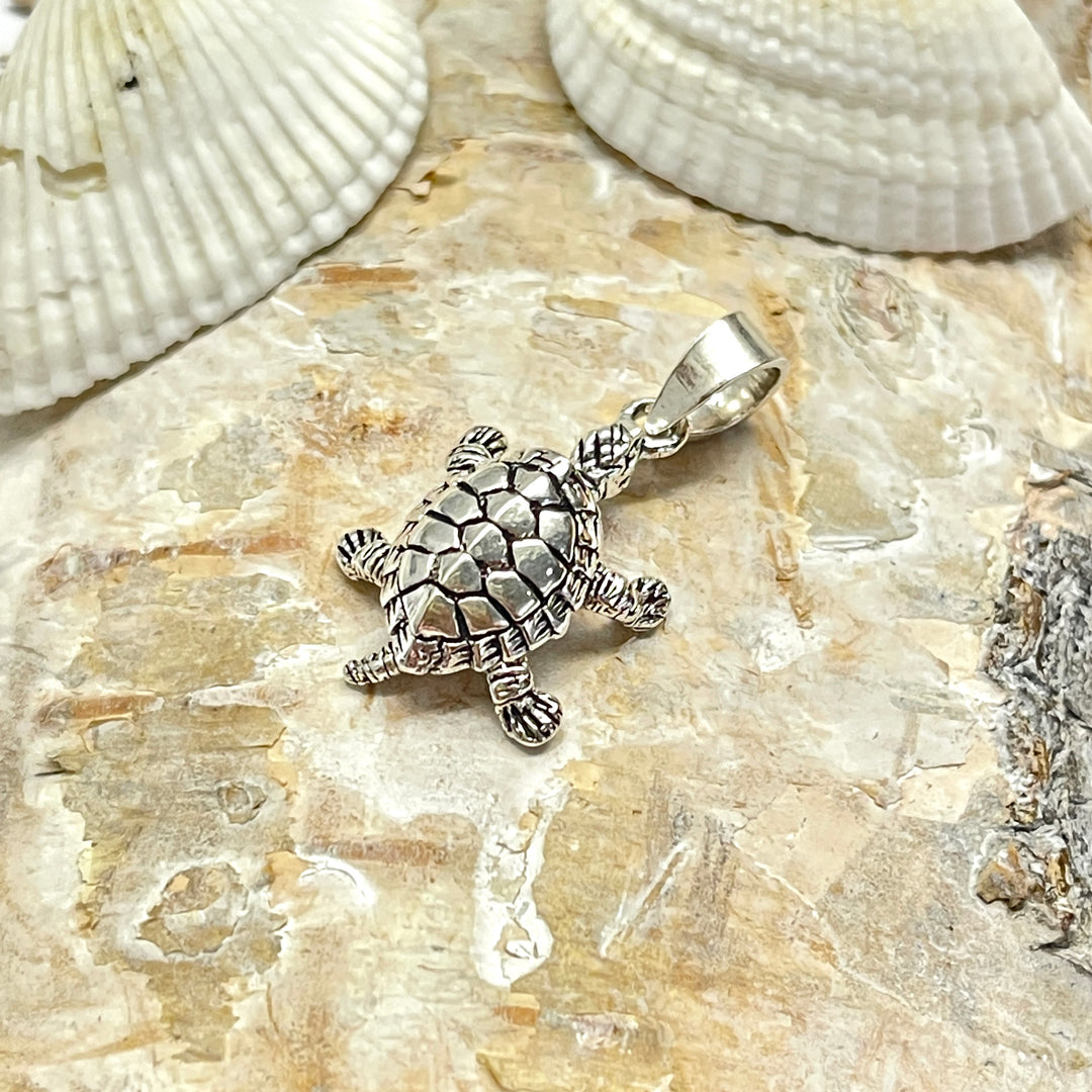 Dije de Plata Tortugas Lisas