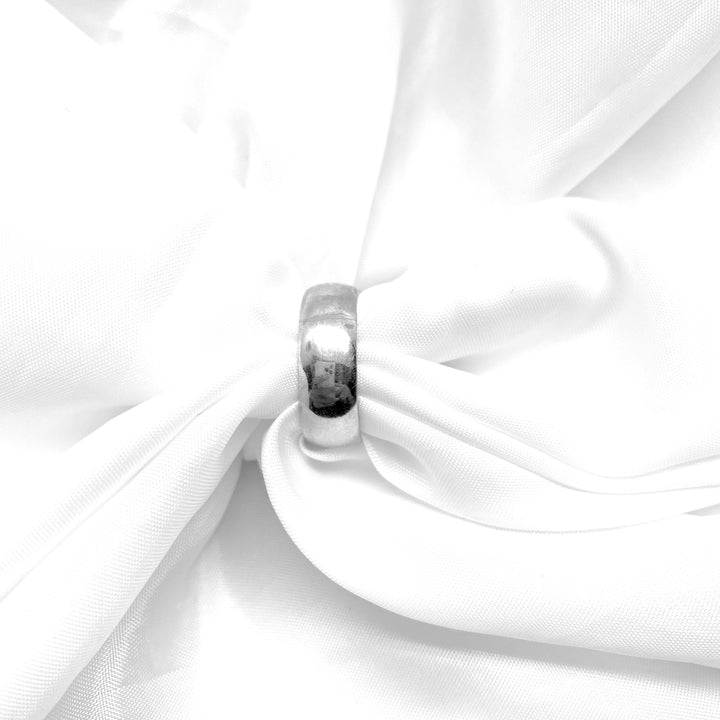 Anillo Plata Matrimonio 7MM