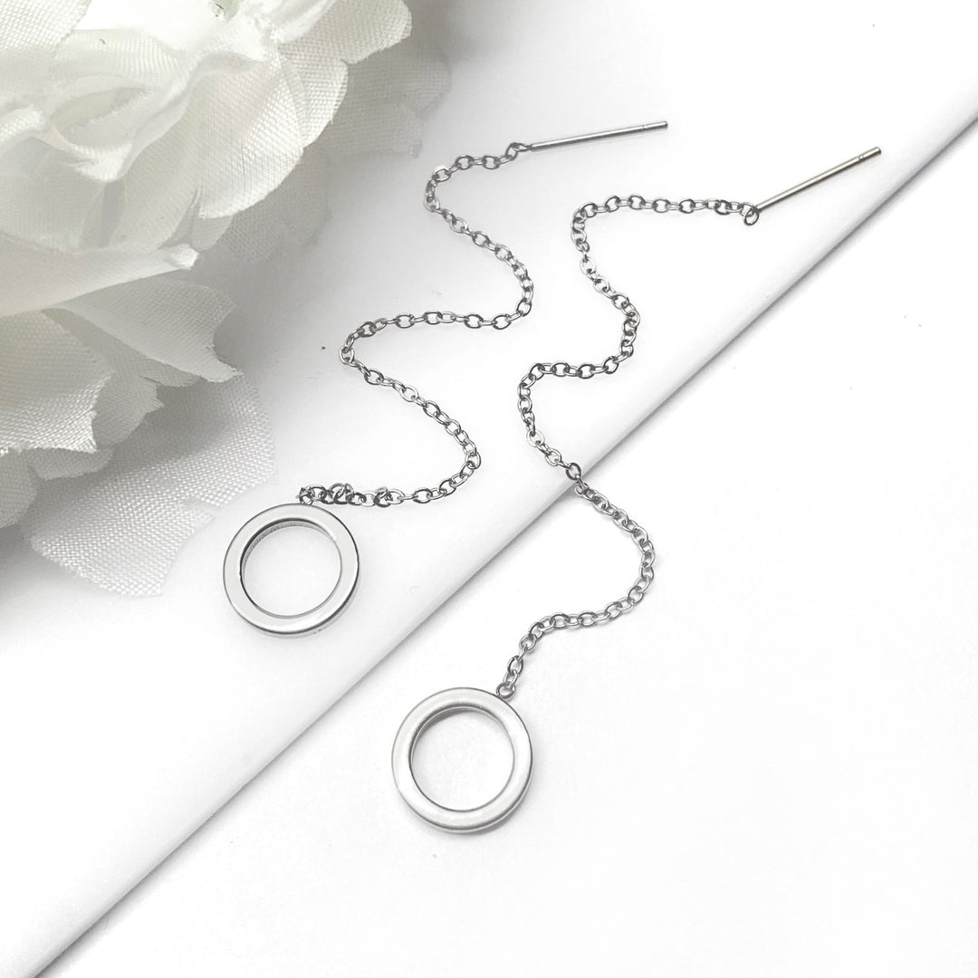 Aretes Acero ⚪️ Aguja