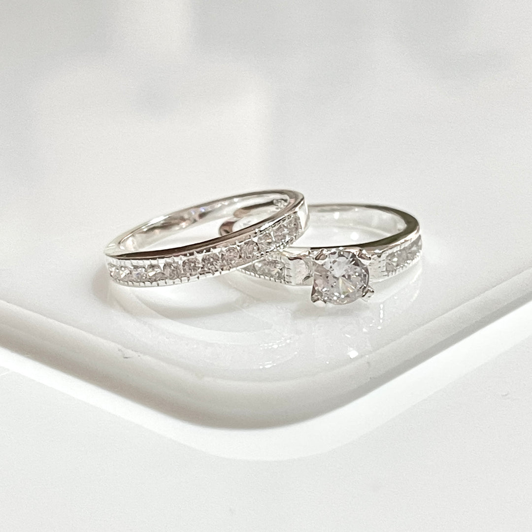 Anillos Dúo de Plata