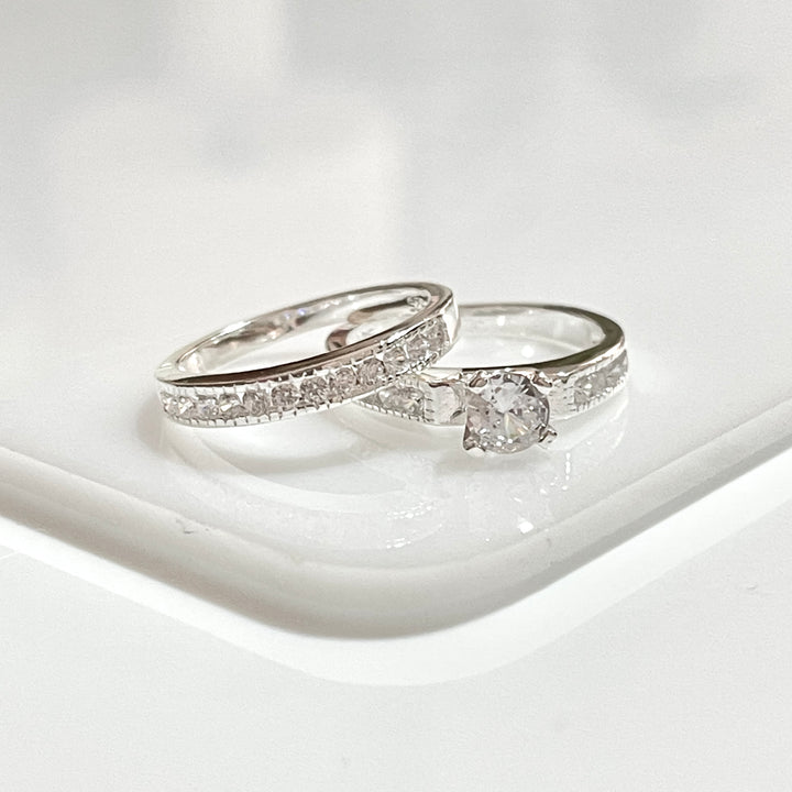 Anillos Dúo de Plata