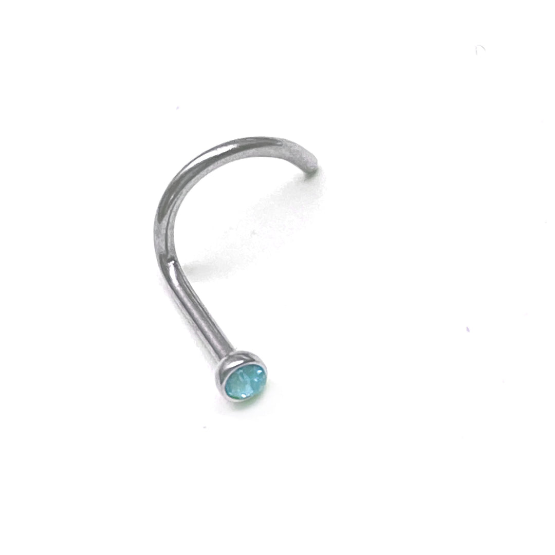Piercing Recto de Nariz Acero