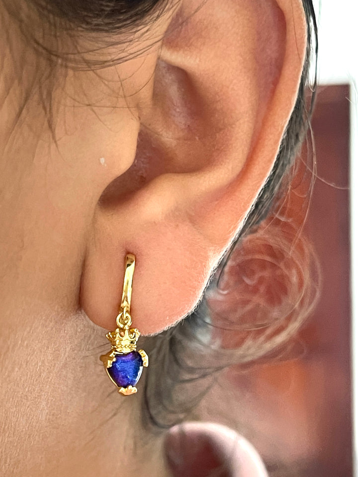 Huggies de Acero☘️👑Corona Morada