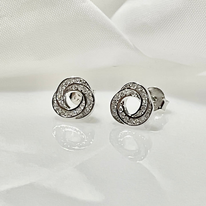 Aretes Plata 🔵Circulito Melcocha 9MM