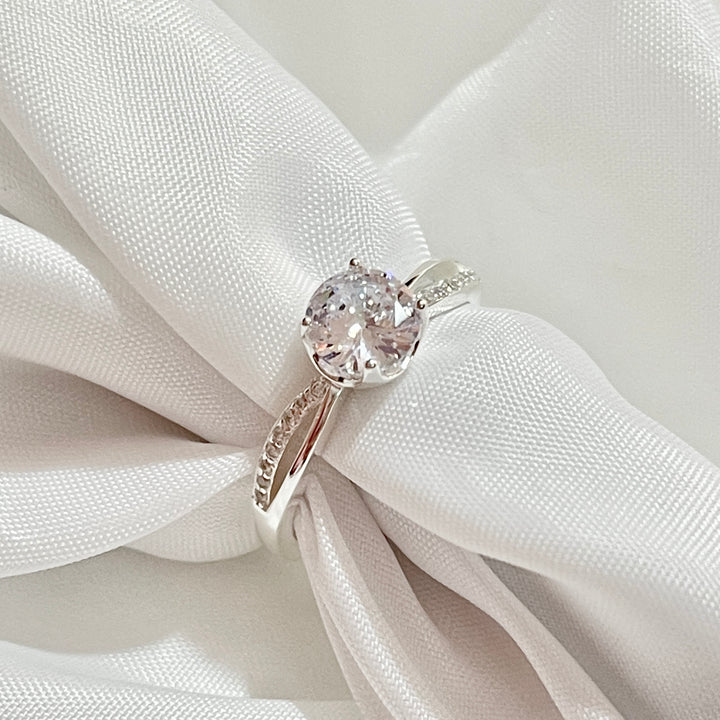 Anillo de Compromiso Entrelazado ✨Plata 925