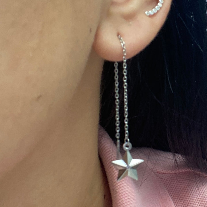 Aretes Acero ⭐️ Aguja