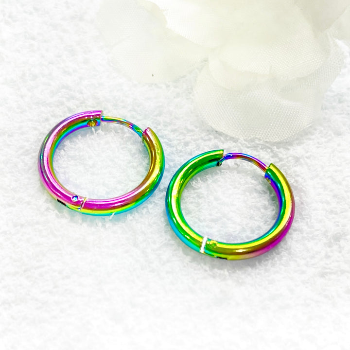 Huggies de Acero 2x14MM