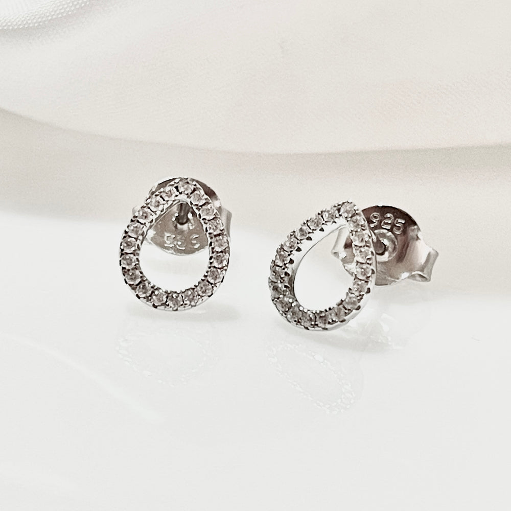 Aretes Plata 💧Gota Grande | Nicola Joyería 