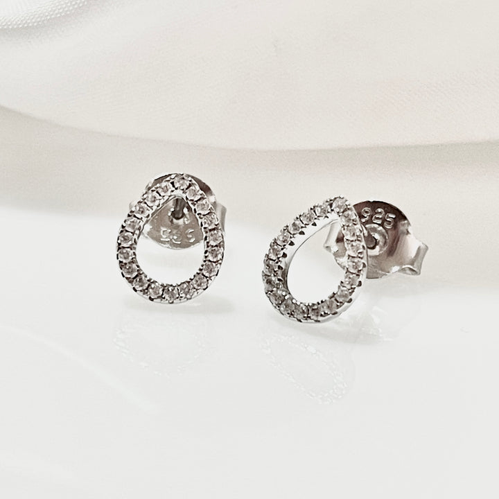 Aretes Plata 💧Gota Grande | Nicola Joyería 