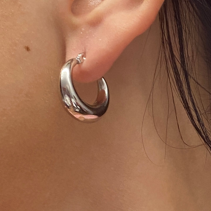 Argollas Acero 15MM Lisas