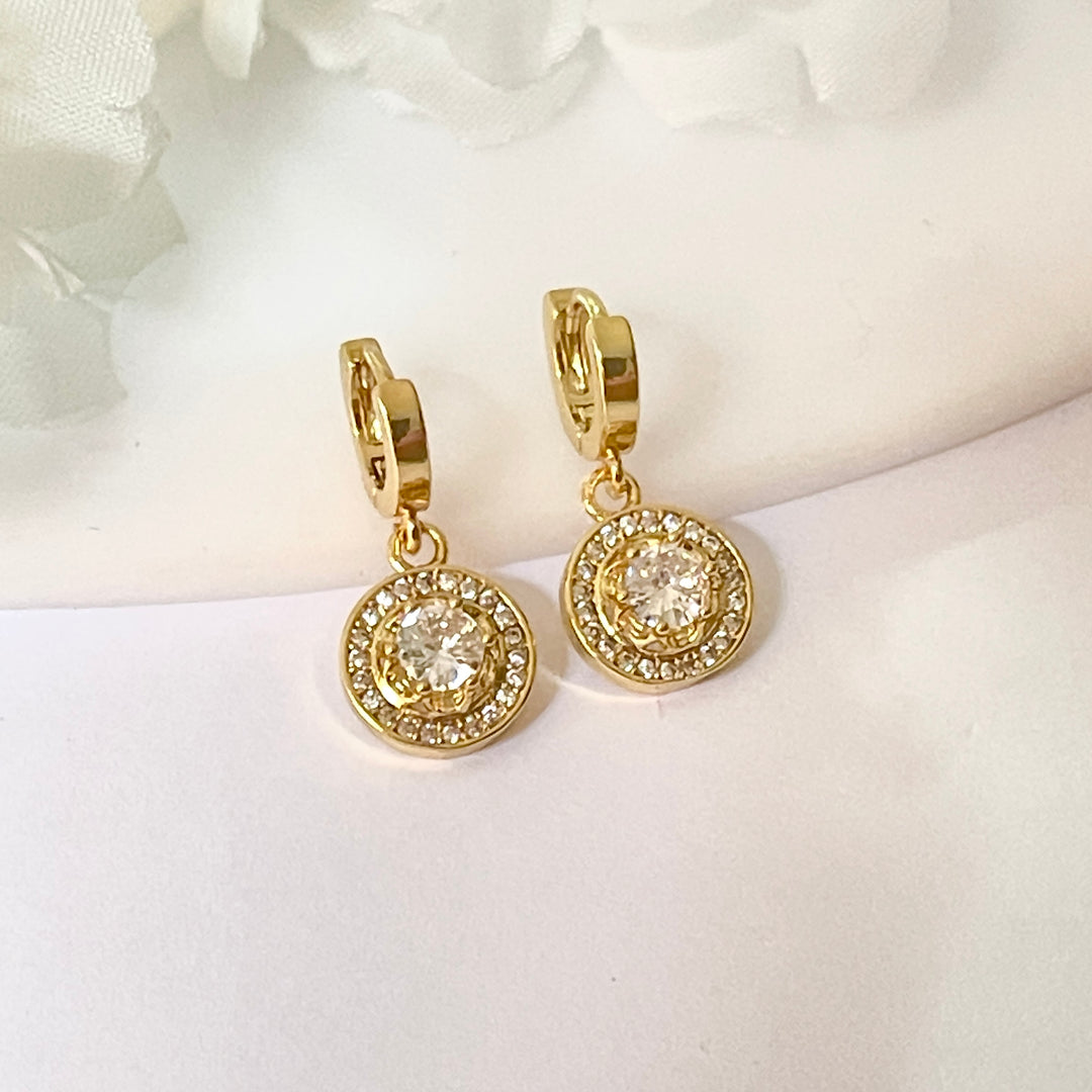 Huggies de Acero ⚪️círculo Grande | Nicola Joyeria 