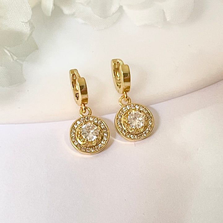 Huggies de Acero ⚪️círculo Grande | Nicola Joyeria 