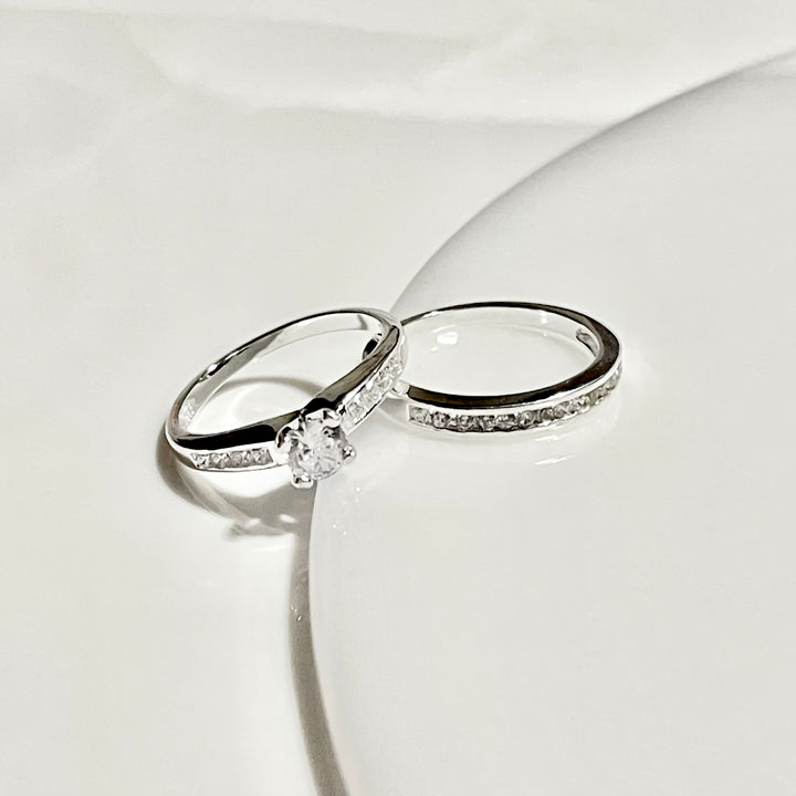 Anillos Dúo Galaxia 🌌 - Plata 925 | Nicola Joyería 