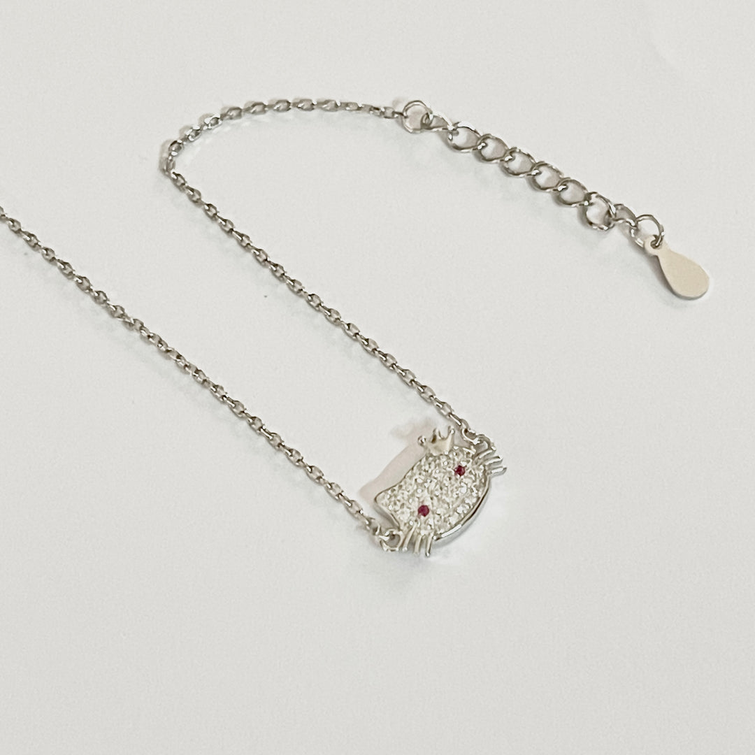 Pulsera Plata 😻Hello Kitty