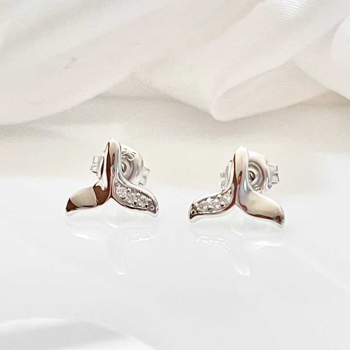 Aretes Plata Cola De Sirena 🧜‍♀️ 11MM