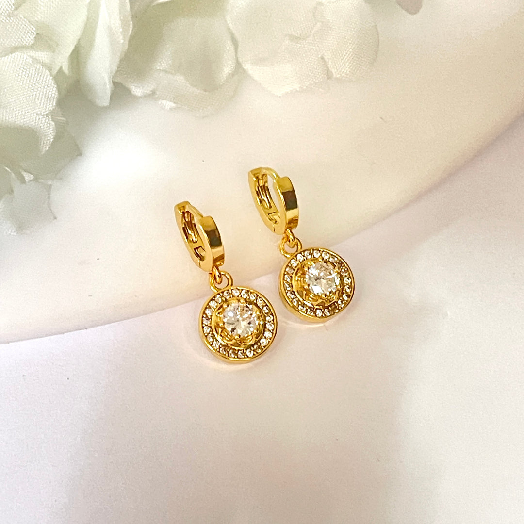 Huggies de Acero ⚪️círculo Grande | Nicola Joyeria 