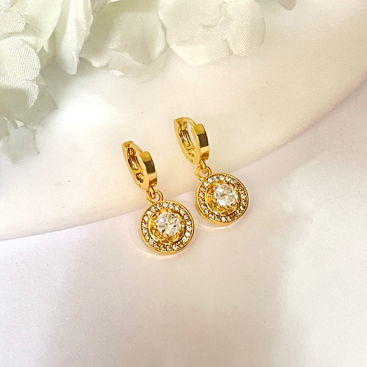 Huggies de Acero ⚪️círculo Grande | Nicola Joyeria 