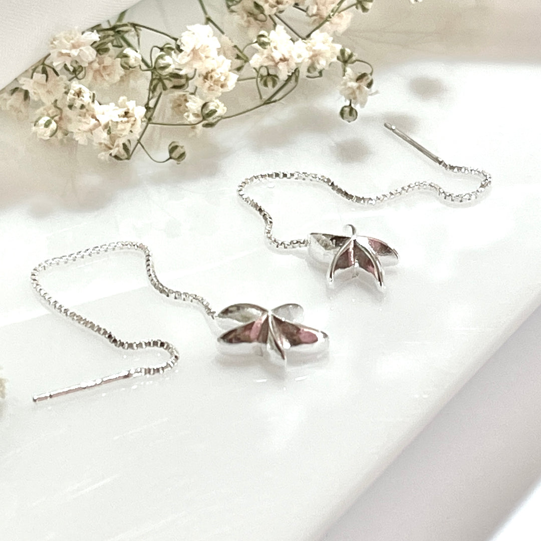 Aretes de Plata Estrella de Mar | Plata 925