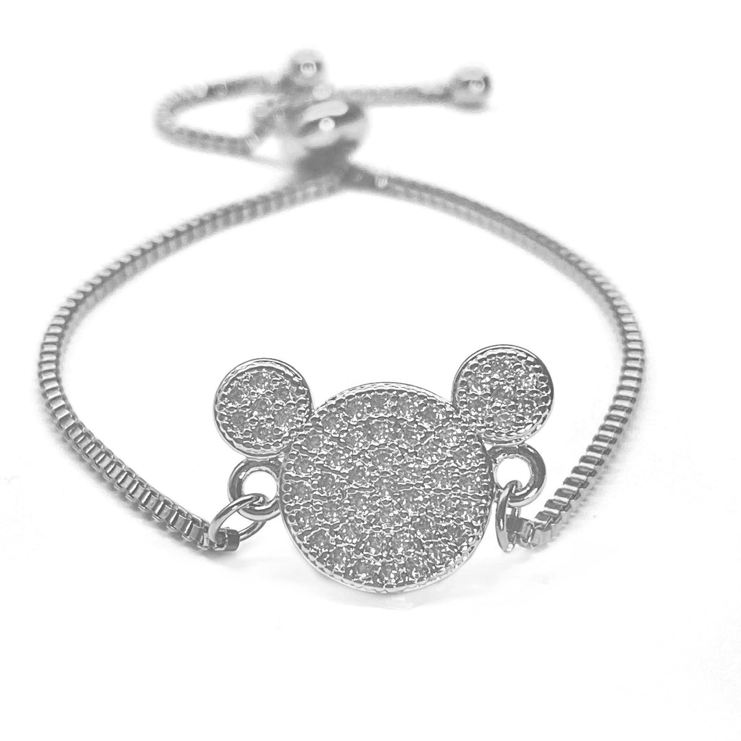 Pulsera Acero 🐭 Mickey Plateado