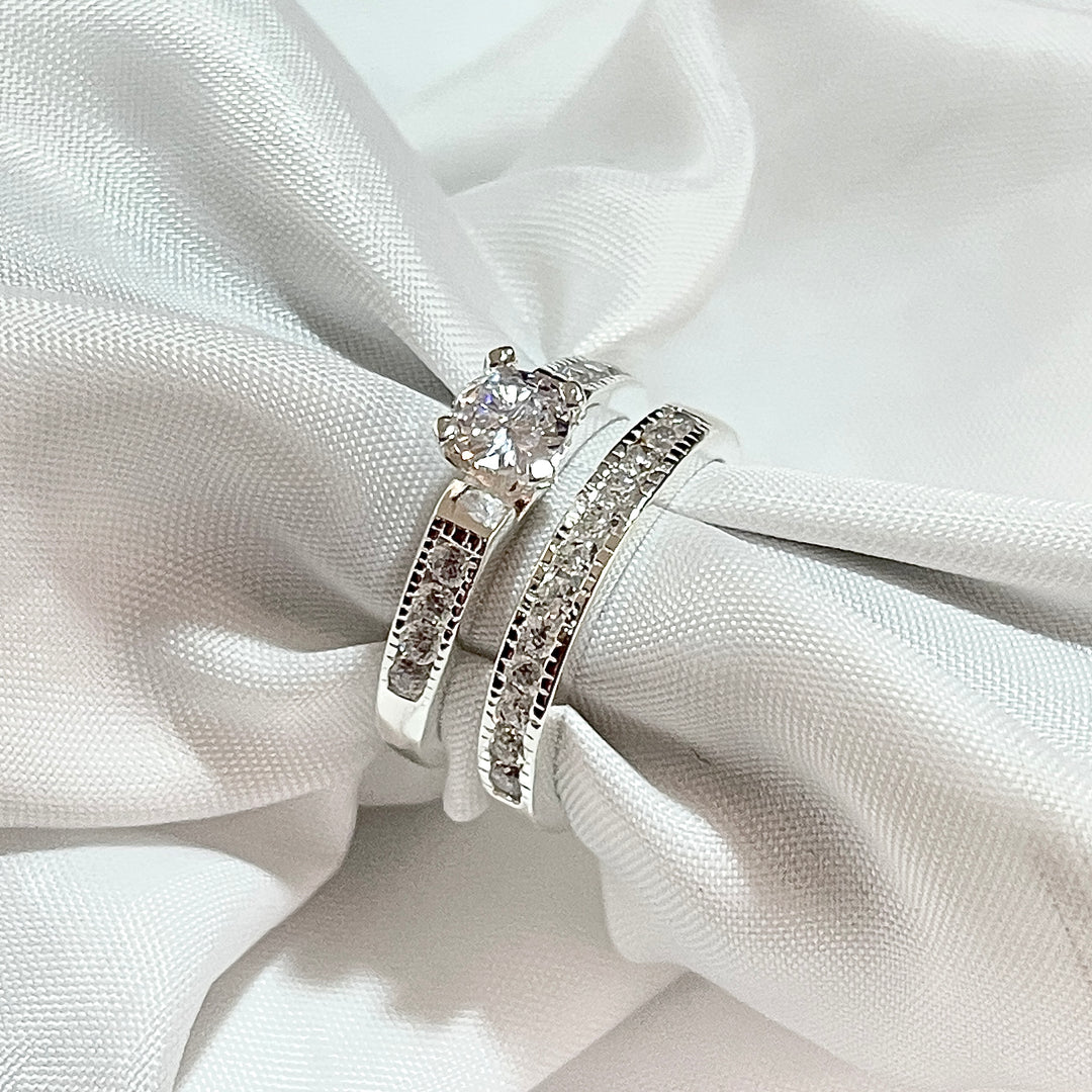 Anillos Dúo de Plata