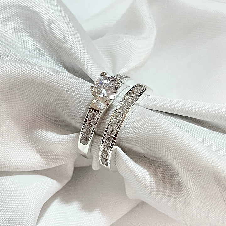Anillos Dúo de Plata