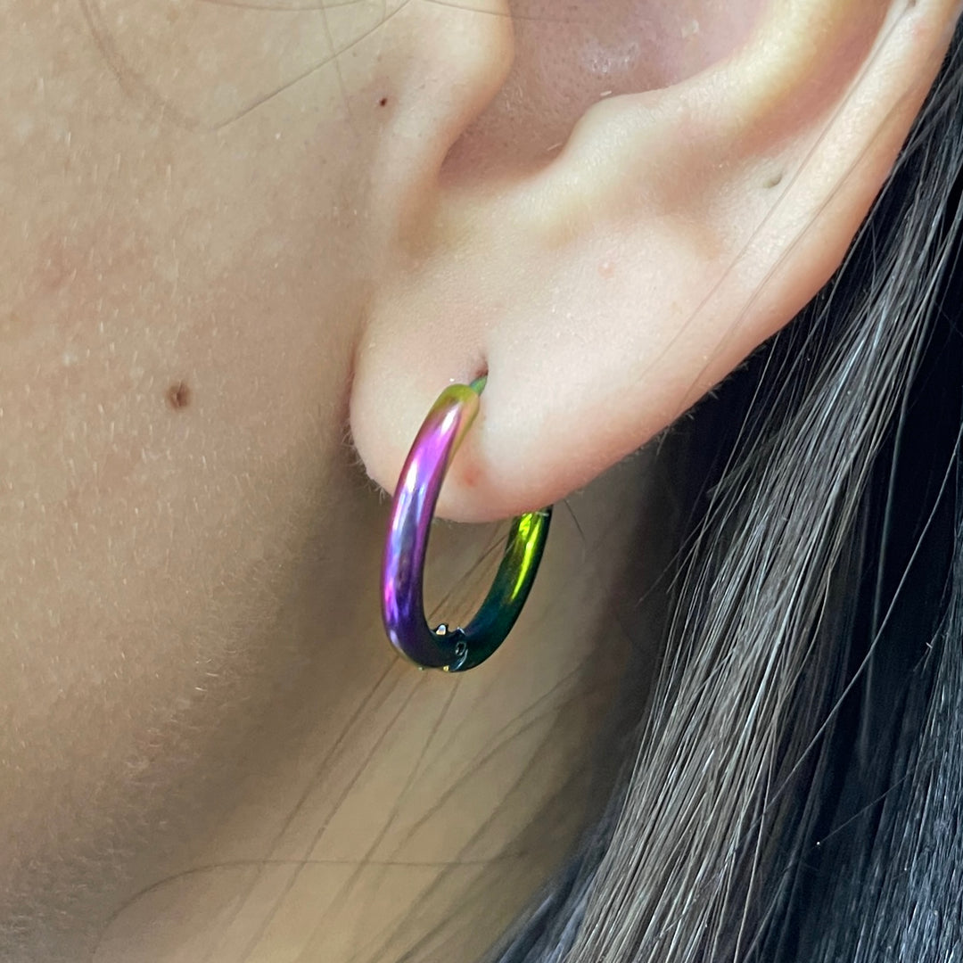 Huggies de Acero 2x14MM