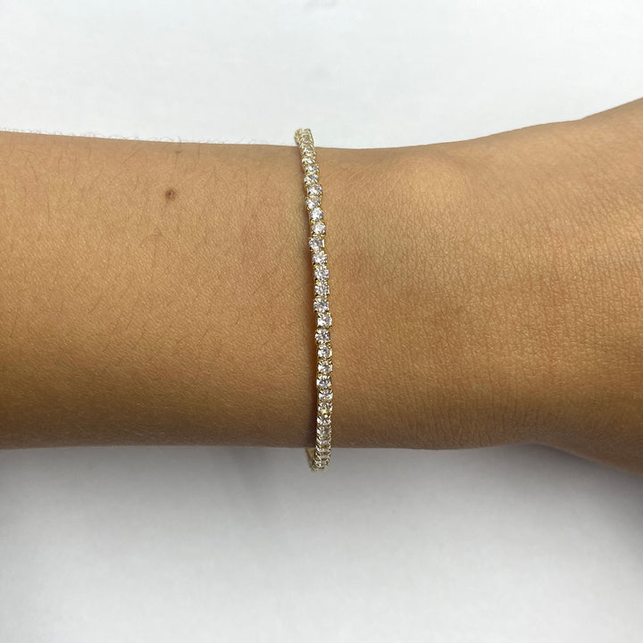 Pulsera Acero 💛 Aro Dorado