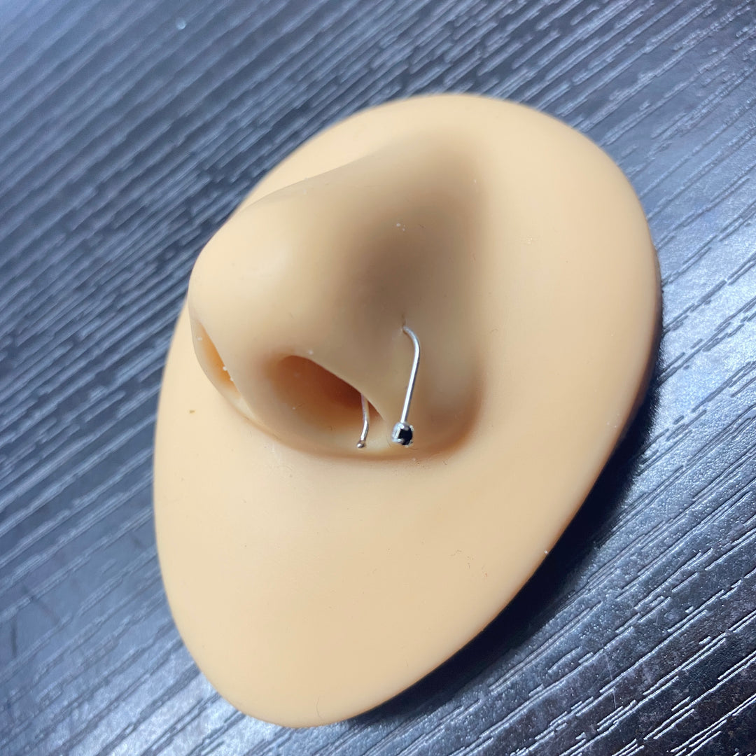 Piercing Argolla de Nariz Plata Ajustable