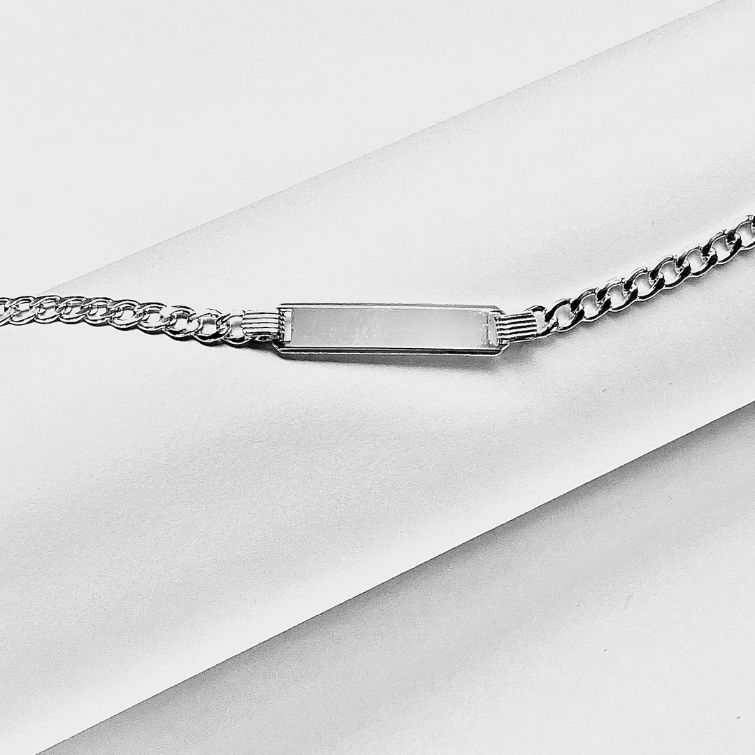 Pulsera de Plata Niño 16CM | Plata 925 en Costa Rica