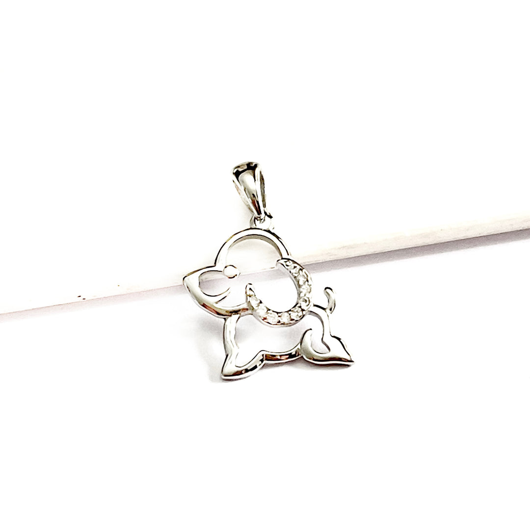 Dije Perro 🐶 Brillo Plata 925