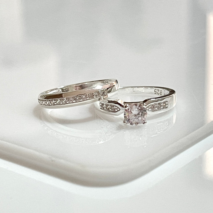 Anillos Dúo de Plata