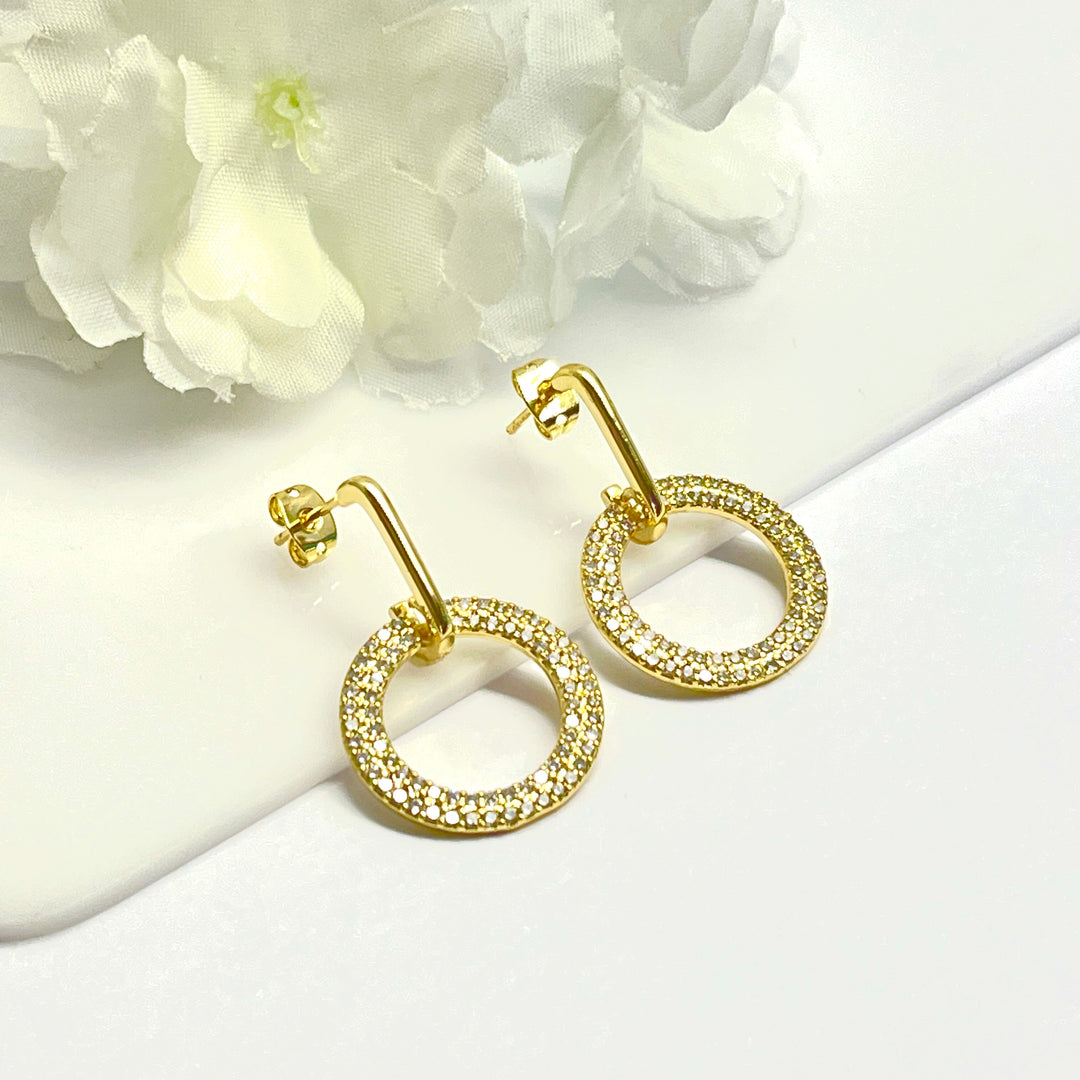 Aretes de Acero Circulo Grande ⚪️