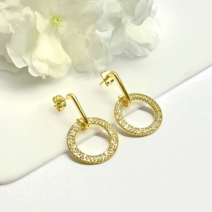 Aretes de Acero Circulo Grande ⚪️