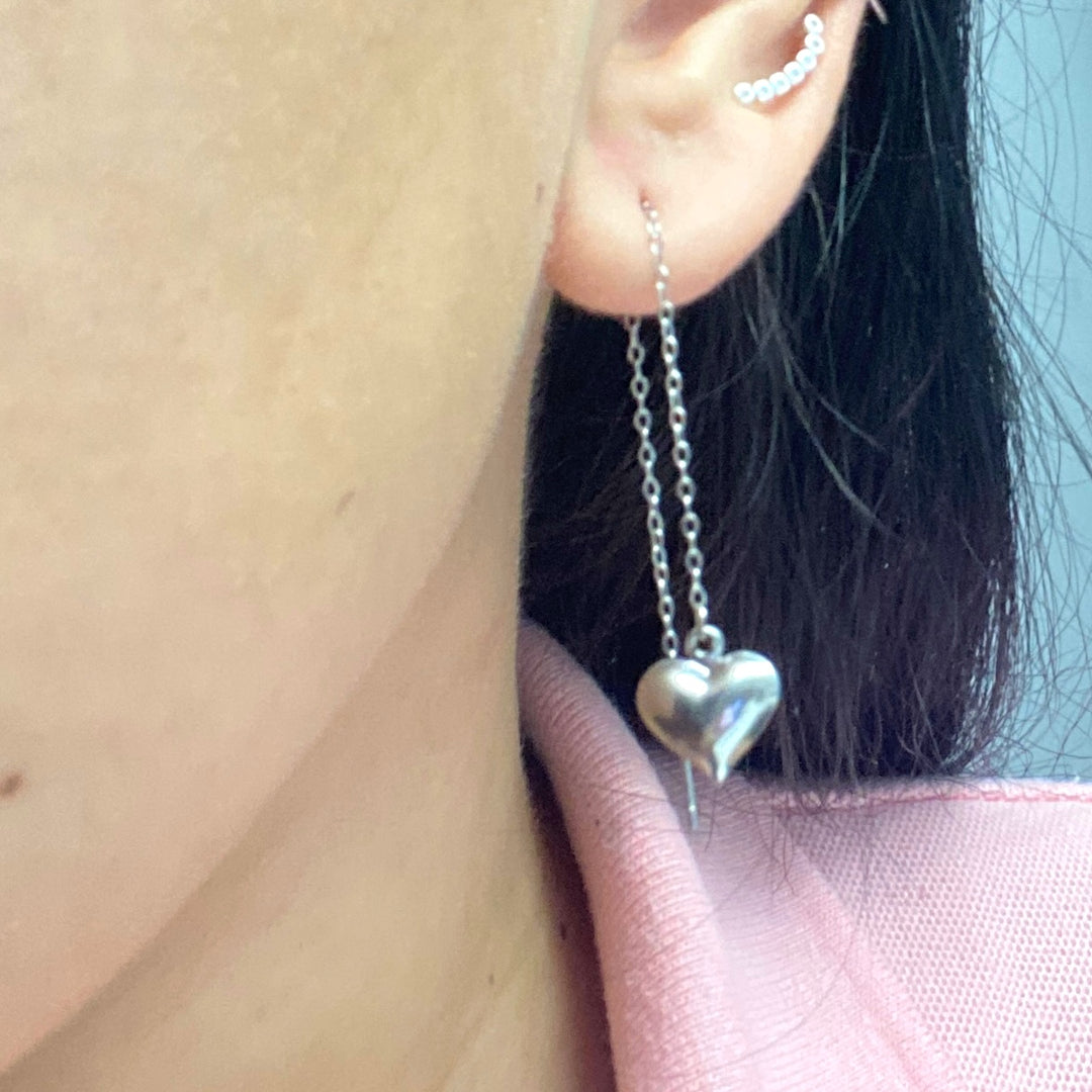 Aretes Acero 🤍 Aguja