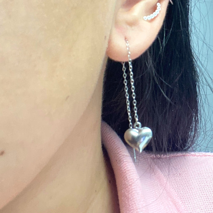 Aretes Acero 🤍 Aguja