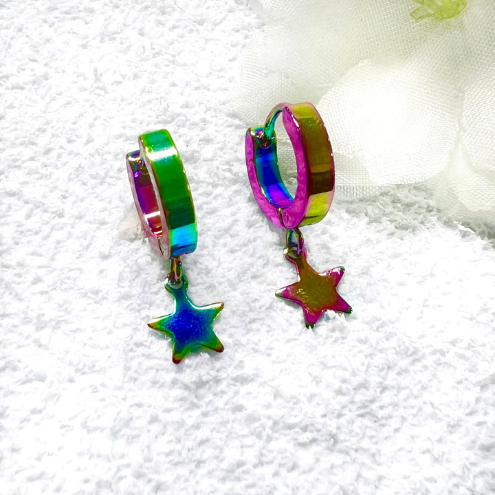 Huggies de Acero 🌠 Estrella Tornasol