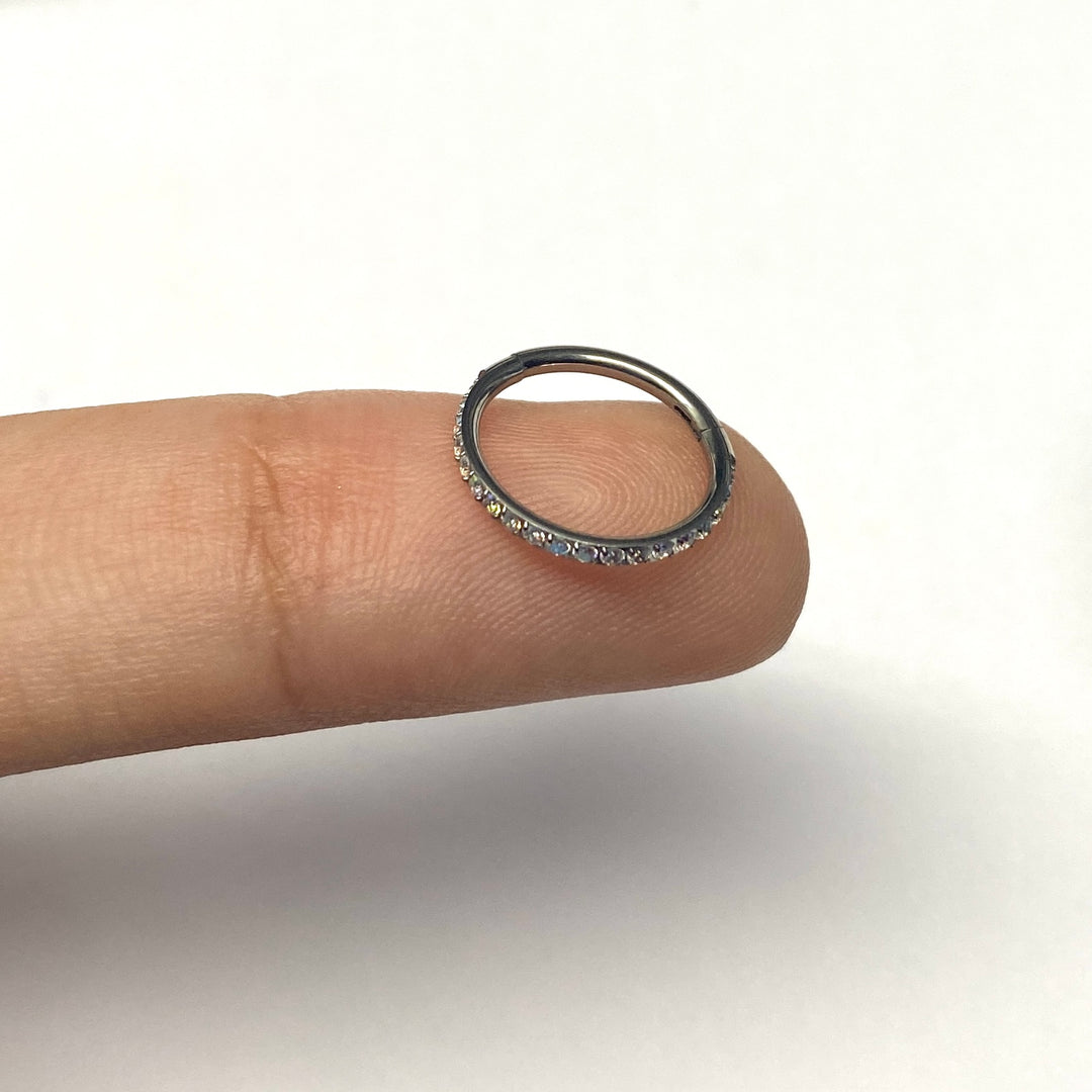 Clicker Tornasol Circonias Frontales 8MM