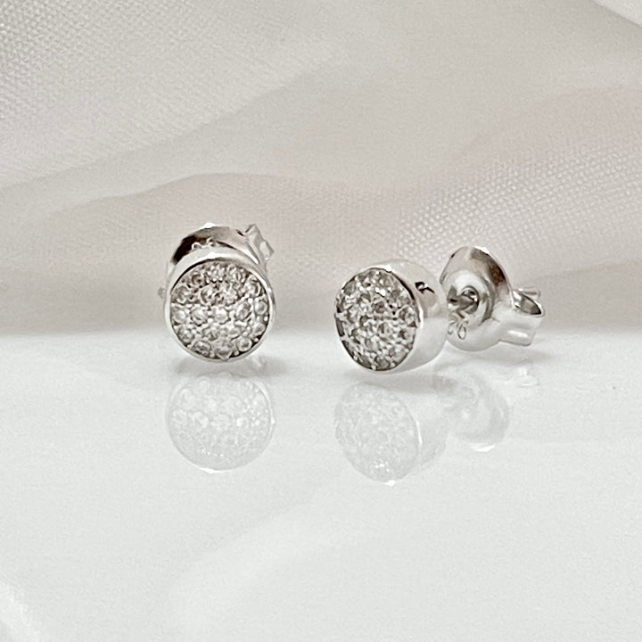 Aretes Plata 🔴Circulo Mediano | Nicola Joyería 