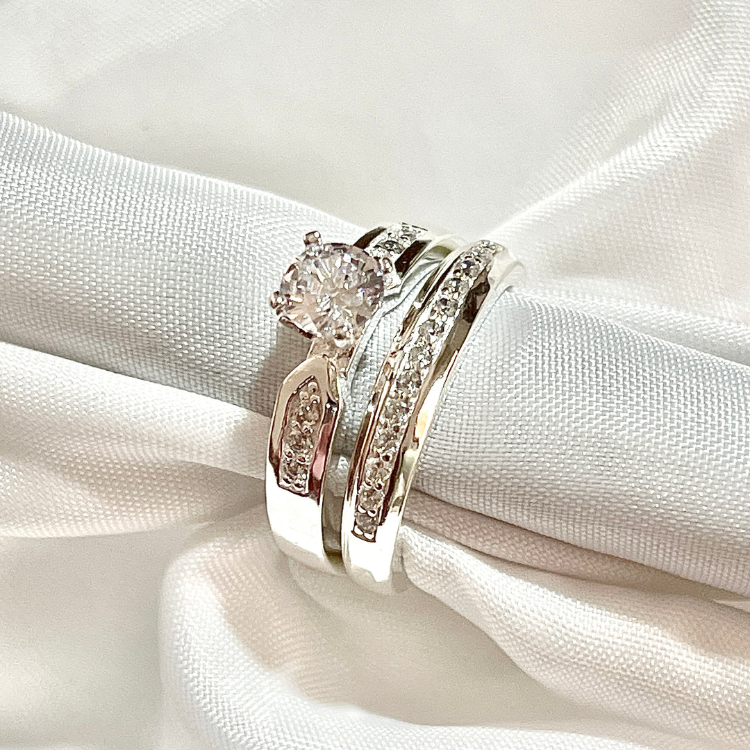 Anillos Dúo de Plata