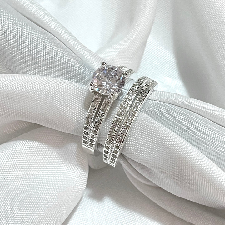 Anillos Dúo de Plata