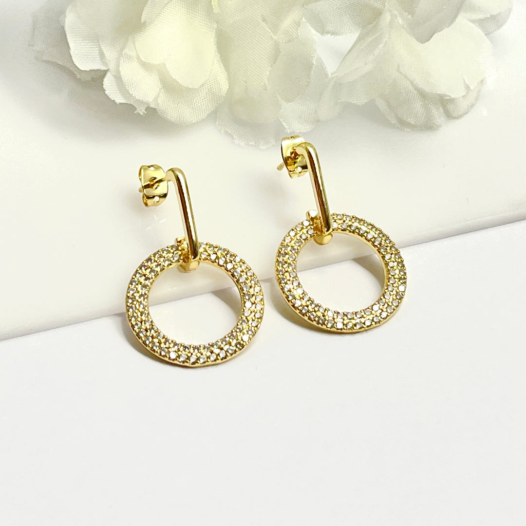 Aretes de Acero Circulo Grande ⚪️