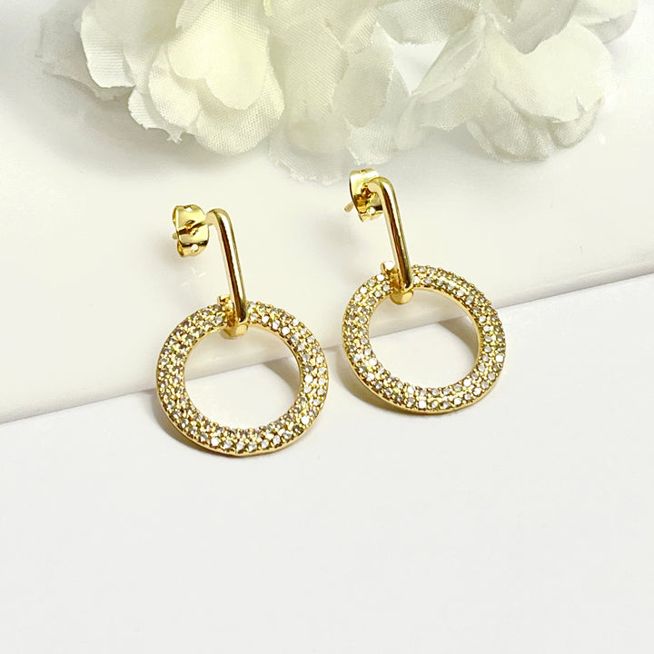 Aretes de Acero Circulo Grande ⚪️